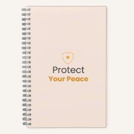 Protect Your Peace – Minimal Motivational Quote No