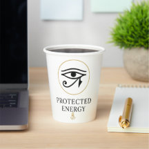 Protected Energy – Minimal Eye of Horus Symbol |