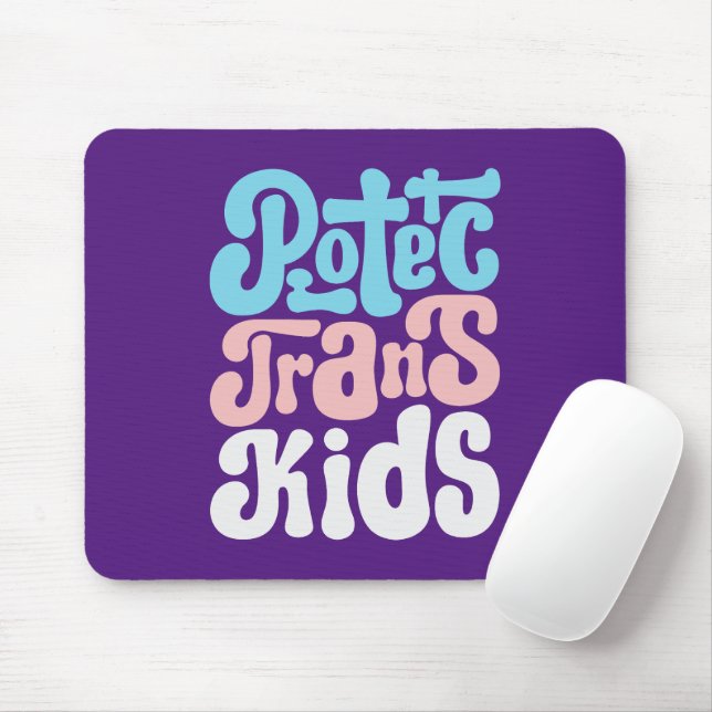Proteger o Mousepad de Crianças Trans (Com mouse)