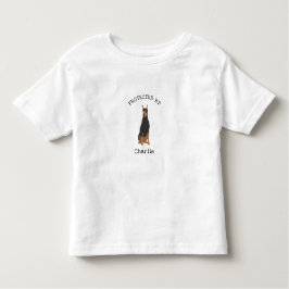 Protegido pela camisa Doberman Dog Breed