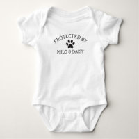 Protegido Pelo Cachorro, Camiseta do Melhor Amigo 