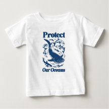 Proteja nossa camiseta oceânica
