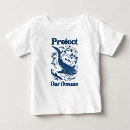 Proteja nossa camiseta oceânica
