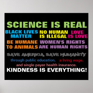 Protesto em março poster dos Direitos Humanos