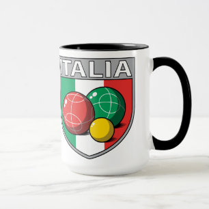 Protetor de Italia Bocce caneca da campainha de 15
