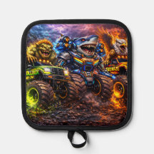 Protetor de panela Beast riders