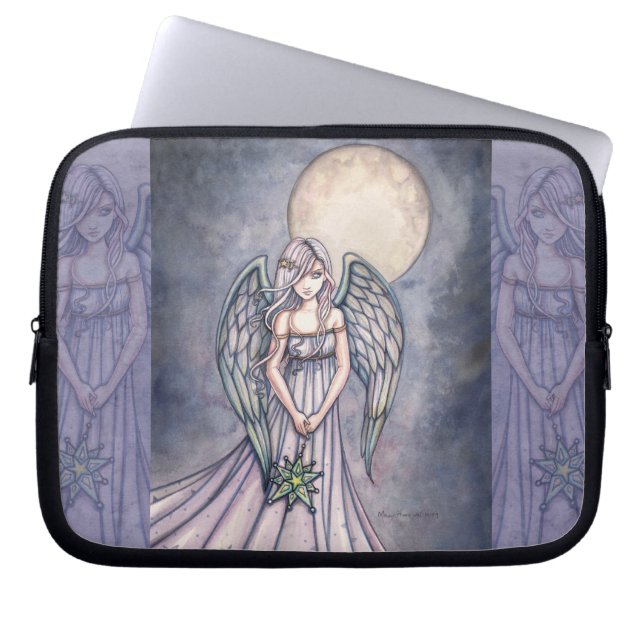 Protetor de Sleeve para Laptop Fantasia do Anjo do (Frente)