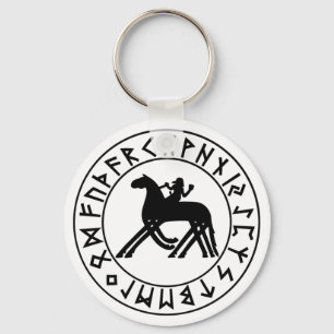 Protetor de Sleipnir do chaveiro