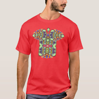 Protetor PSICADÉLICO do CAMISETA do equilíbrio