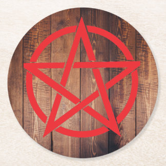 Protetor sagrado porta-copos pentagrama pagão