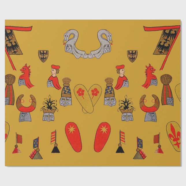 Protetores, bandeiras e papel de embrulho (Aberto)