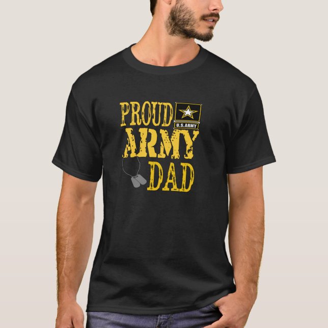 Proud Army Dad Pullover  Military Pride Pullover  (Frente)