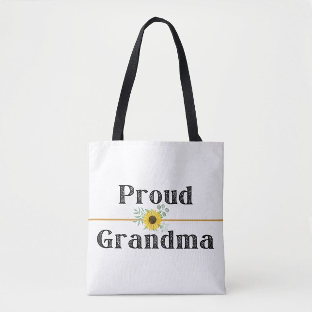 PROUD GRANDMA - Tote Bag (Frente)