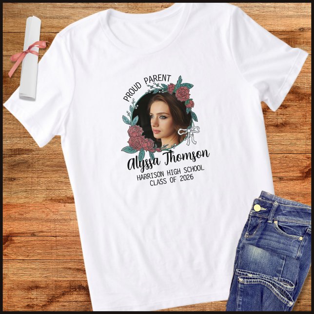 Proud Parent High School 2026 Graduate 1 Photo (Criador carregado)