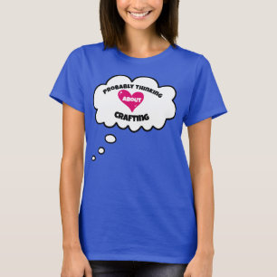 Provavelmente pensando em fazer camiseta feminina