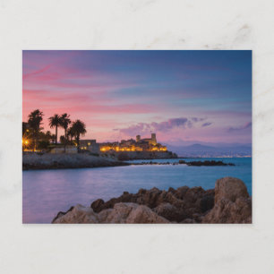 Provença - Castelo de Antibes cartão postal