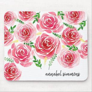Provence Rosa Personalizado Mousepad