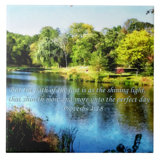 Provérbio 4:18 Caminho dos Justos (Frente)