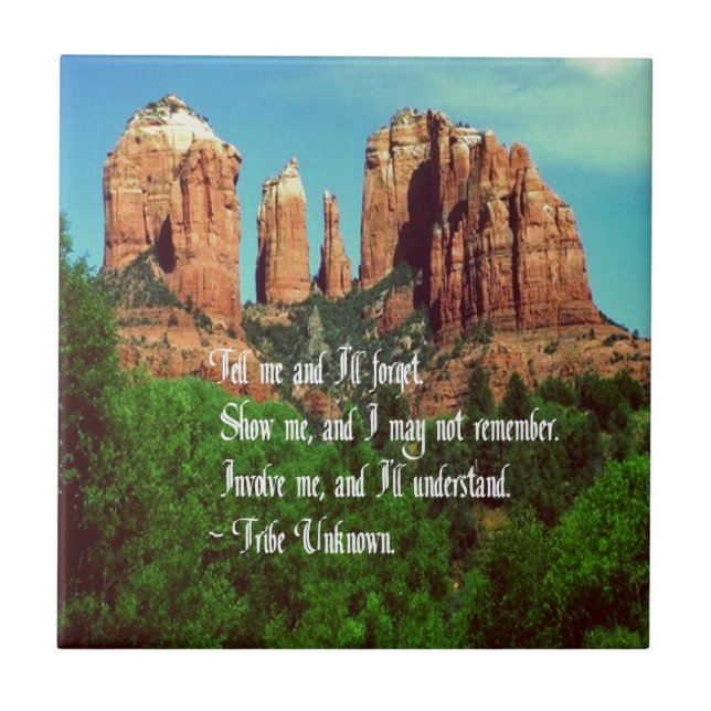 Provérbio do nativo americano (Frente)