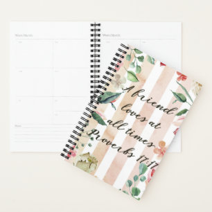 Provérbios 17:17: Amigo ama no Planejador All Time