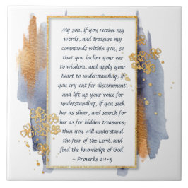 Provérbios 2:1-5 Incline seu ouvido para a sabedor