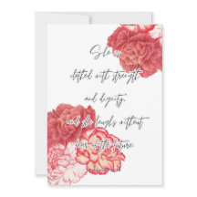 Proverbos, Cartão Religioso, Cartão de Empoderamen