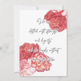 Proverbos, Cartão Religioso, Cartão de Empoderamen