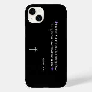 Proverbs 18:10 Bíblia Verse iPhone / iPad case