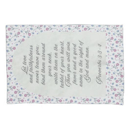 Proverbs 3:3–4 Floral Scripture 