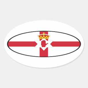 Província de Irlanda do Norte da etiqueta de
