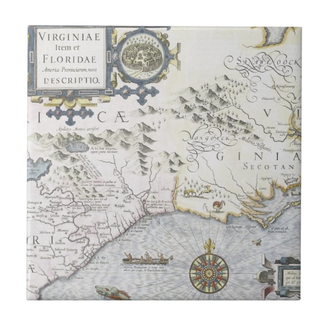 Provinciarum 3 do artigo e do Floridae Americae de (Frente)