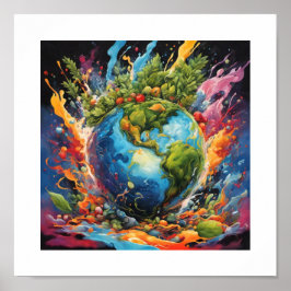 Provisões terrestres poster