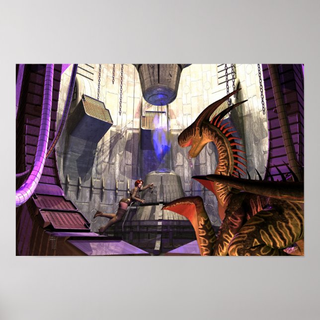 Próximo Chase End (18" x 12") Art Impressão Poster (Frente)