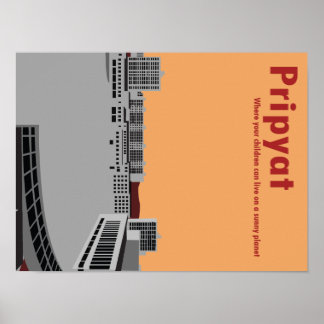 Prypyat Propaganda style poster