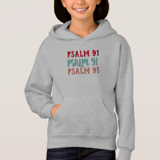 Psalm 91 Escritura de Bíblias Raparigas T-shirt cr