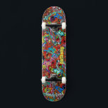 Psicodélica para skate<br><div class="desc">Torne este Psicodélico Deck seu próprio,  adicionando seu texto. Para acessar ferramentas avançadas de edição,  vá para "Personalizar este modelo" e clique em "Detalhes",  role para baixo e pressione o link "clicar para personalizar mais".</div>