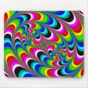 Psicodélico - Mousepad Fractal