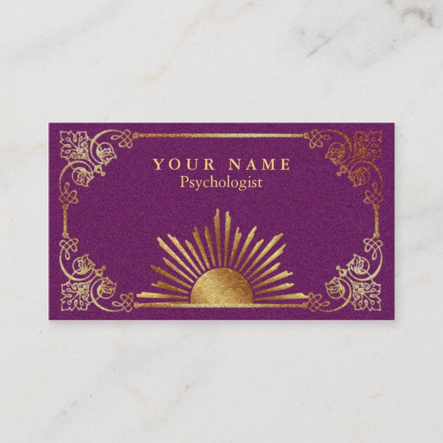 Psicologia - cartão de visita (Frente)