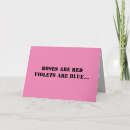 Psicologia Engraçada Cartão de Saudação de Amor