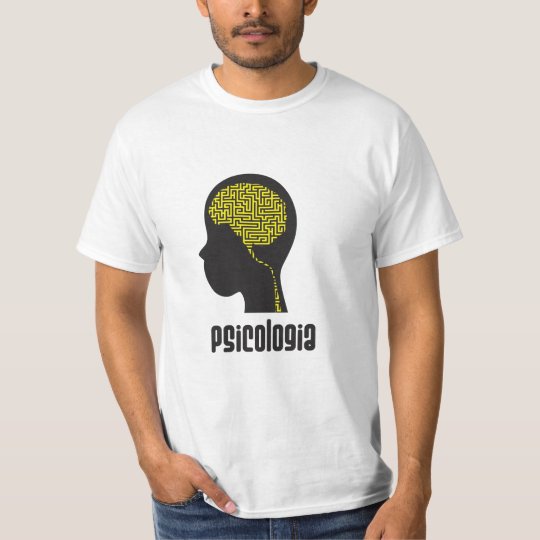 Psicologia (Masculina/Frente) Camiseta