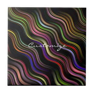 Psíquica hippie ondulada de Groovy 70