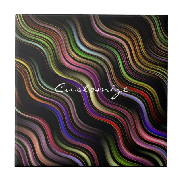 Psíquica hippie ondulada de Groovy 70 (Frente)