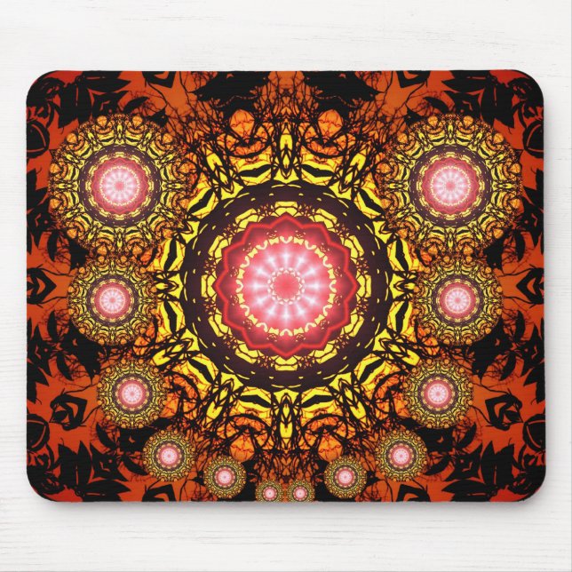 Psychedelic Batik Mousepad (Frente)