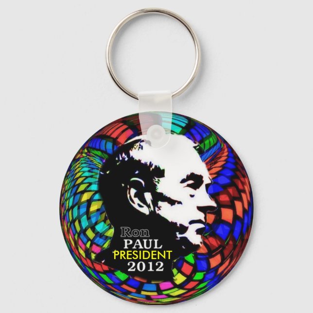 Psychedelic Ron Paul Chaveiro (Frente)