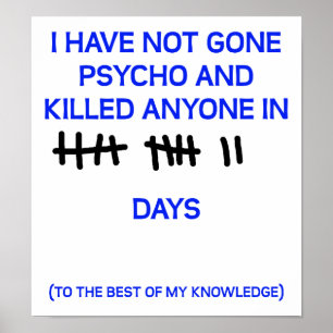 Psycho Engraçado Poster