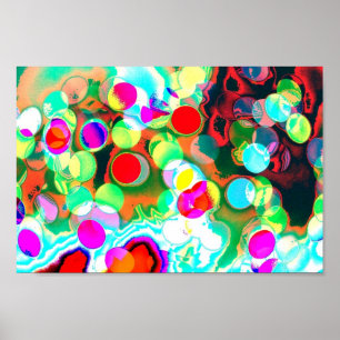 Psychodelic ilumina o poster