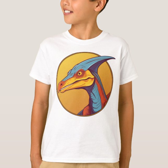 Pterodactylus - Camisa T Do Dinossauro Clássico (Frente)