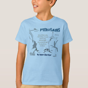 Pterosaurs meu dinossauro interno caçoa a camisa
