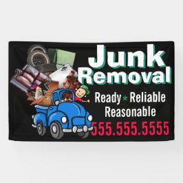 Publicidade personalizada para remoção de lixo