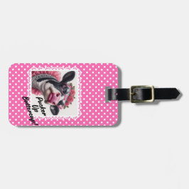 Pucker Para Cima. Etiqueta de Bagagem